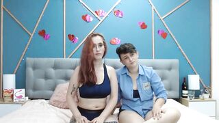 SamandAmelia webcam video 030222 stunning live chat goddess is so horny and wet