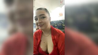 GigiPirce - I want to cover your big tits with my fresh warm cum