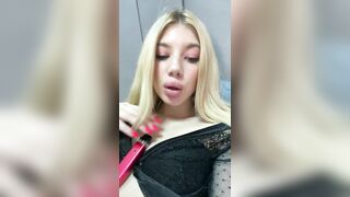 BettyCrosy horny cam girl teasing moves on webcam video