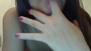 Petite Babe fingering her juicy pussy for you