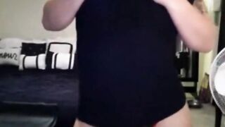 Leanne Crow's Big Natural British Tits on Webcam